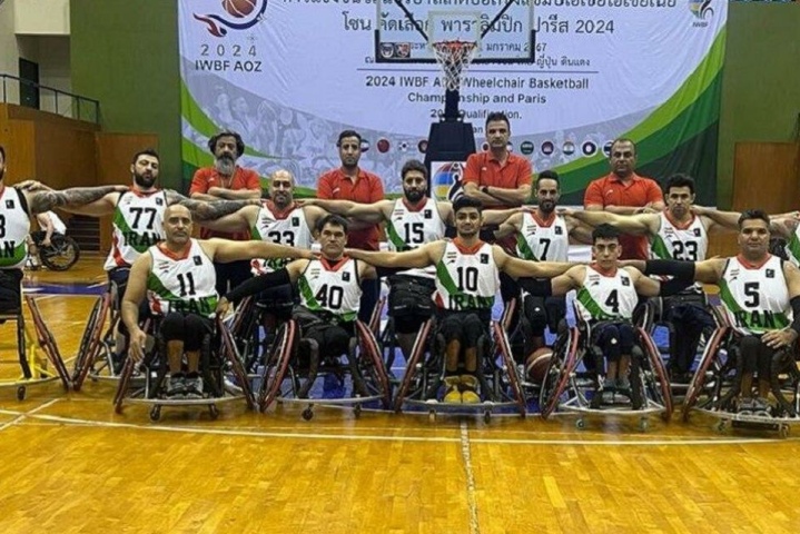 صعود بسکتبال با ویلچر ایران به نیمه نهایی