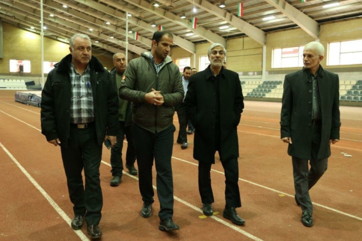 وزیرورزش از روند بازسازی ورزشگاه آفتاب انقلاب دیدن کرد