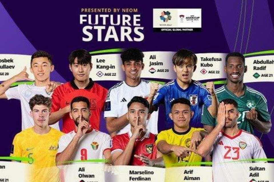 ۱۰ ستاره آینده‌دار آسیا مشخص شدند/ سهم «صفر» برای فوتبال ایران