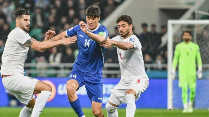 گزارش AFC از دیدار تیم ملی با ازبکستان