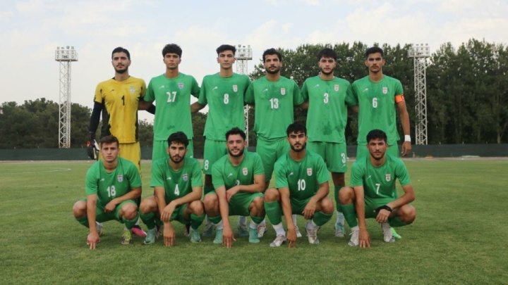 تیم ملی فوتبال جوانان ایران راهی قرقیزستان شد