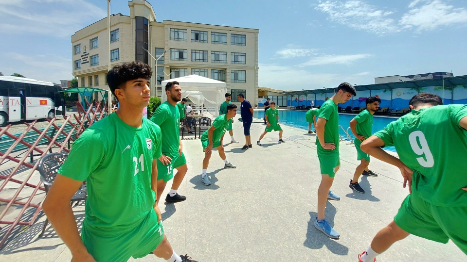 ریکاوری تیم‌ملی جوانان ایران پس از برد شب گذشته