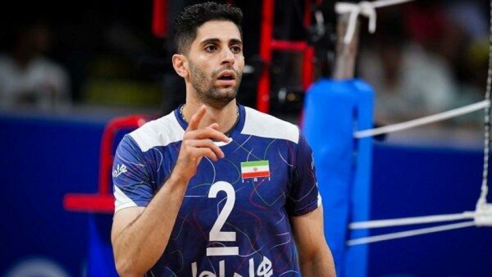 عبادی‌پور نامزد عضویت در کمیسیون ورزشکاران FIVB شد