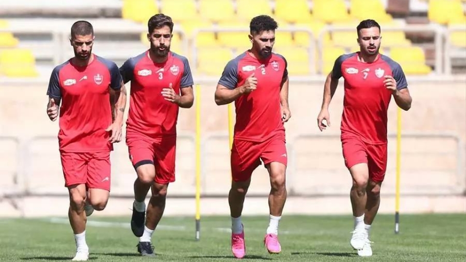 حضور عالیشاه در بخشی از تمرینات گروهی پرسپولیس