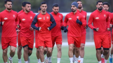 برگزاری تمرین پرسپولیس با حضور کارتال