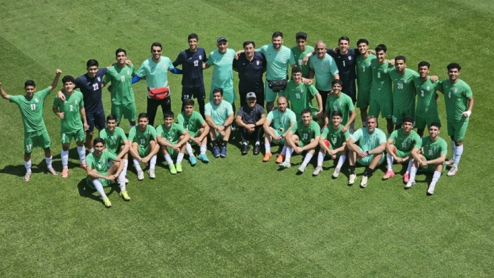 گزارش AFC از دیدار تیم فوتبال نوجوانان ایران برابر عمان