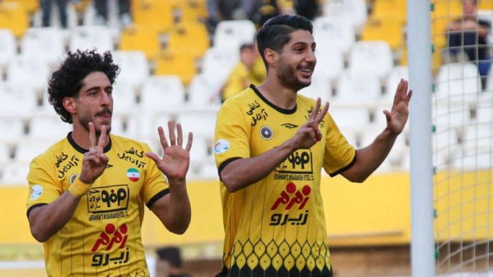 سپاهان یک - صفر مس رفسنجان ؛ طلایی‌پوشان برنده بزرگ هفته