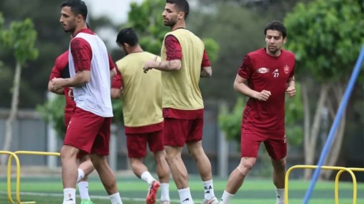 بازگشت ایوب العملود به تمرین پرسپولیس