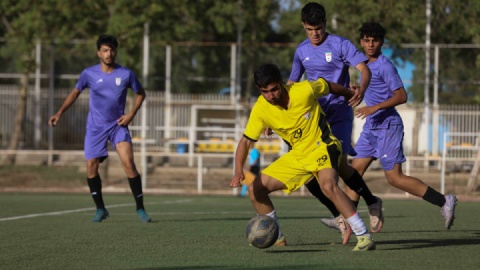 برتری تیم منتخب نوجوانان تهران مقابل نوجوانان فولاد