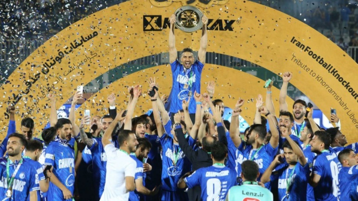 پرواز بلند سیدحسین در شب قهرمانی استقلال