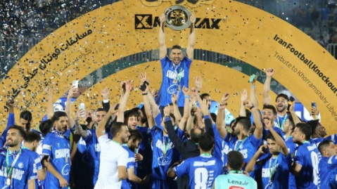 پرواز بلند سیدحسین در شب قهرمانی استقلال