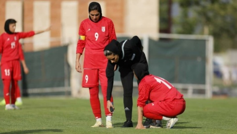 تیم ملی فوتبال زنان ایران درخشان برابر عراق
