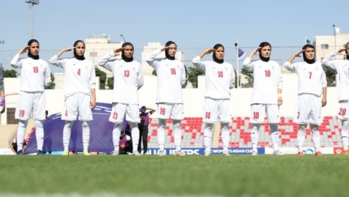 سلام نظامی بانوان به آسیا