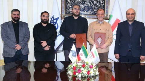 امضا تفاهمنامه همکاری کمیته ملی المپیک و حوزه هنری