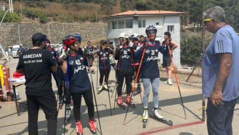 رولر اسکی – درخشش سرعتی‌ها در آغاز لیگ کشور