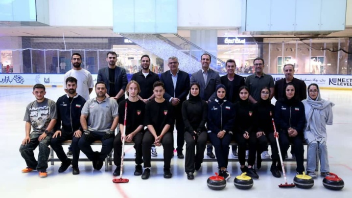 کرلینگ | بدرقه ملی‌پوشان ایران به کمپ بین‌المللی نروژ