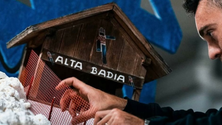 دست‌سازهای پیست مارپیچ بزرگ «گران ریسا» در دل دولومیت‌ها