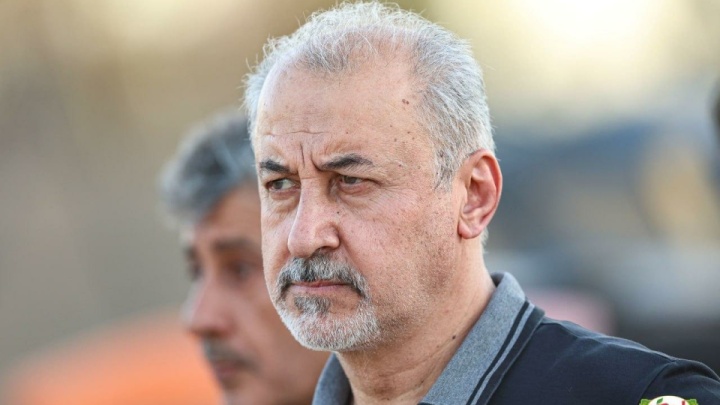 بندبازی درویش در ارتفاع ۱۴۰۰ متری