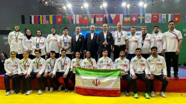 گزارش تصویری از مراسم اهدای مدال قهرمانان ساندا ایران