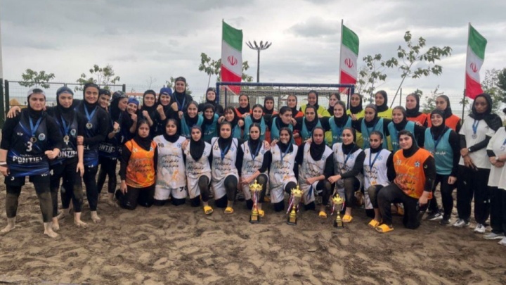مانسای تهران فاتح هندبال ساحلی بانوان کشور شد