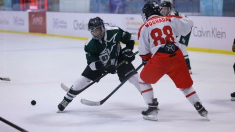 پیروزی ام دات آر در دومین دیدار مسابقات هاکی روی یخ چهارجانبه کیش