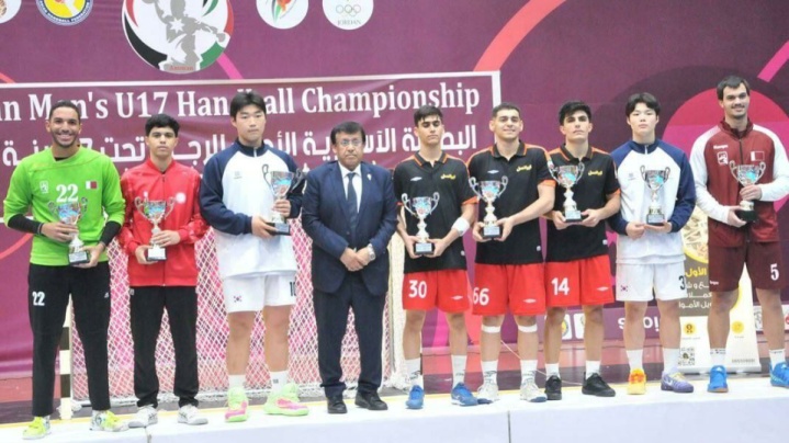گزارش تصویری/ معرفی برترین بازیکنان مسابقات هندبال زیر ۱۷ سال ایران با حضور سه بازیکن ایرانی