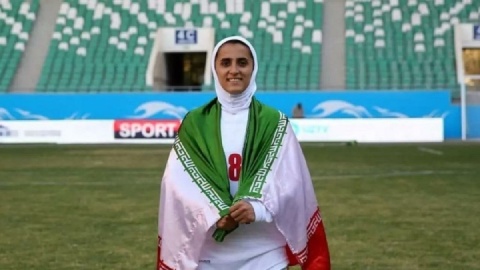 بهناز طاهرخانی: سخت‌ترین لحظه‌ام دوری از پیراهن ایران بود