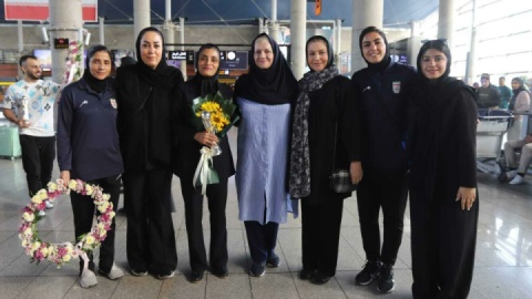 تبریک کانون مربیان فوتبال ایران به مرضیه جعفری