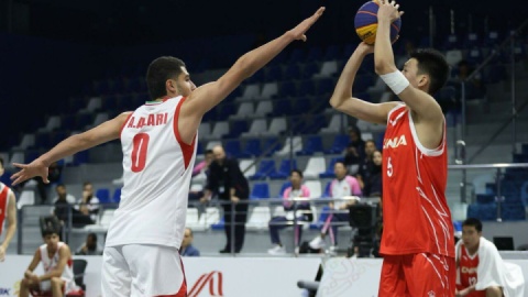 پسران بسکتبال سه نفره بدون مدال ماندند