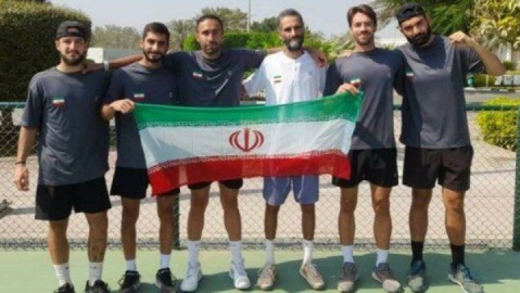 مقام سومی تیم تنیس ایران در فجیره