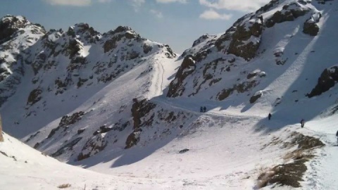 دومین برف پاییزی در توچال؛ طبیعت تشنه سیراب شد