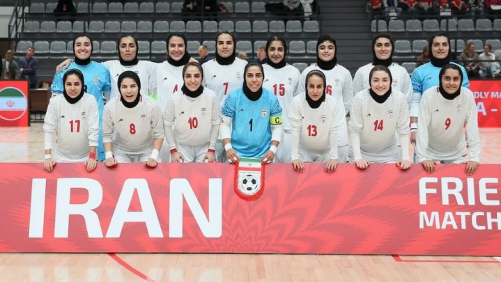 برد درخشان فوتسال بانوان مقابل نیوزیلند