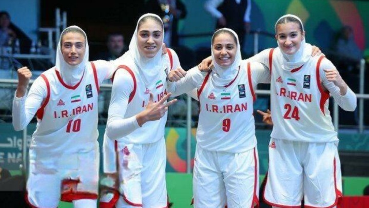 دومین پیروزی قاطع بسکتبال بانوان ایران در ریاض