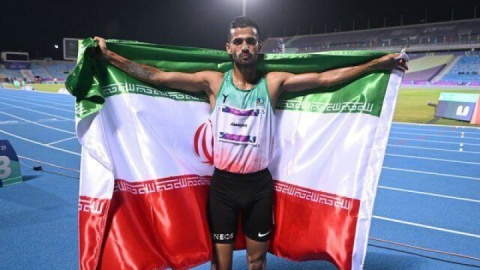 کاروان دوومیدانی ایران با ۲ طلا، ۱ نقره و ۱ برنز  درخشید