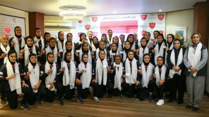 تیم  بانوان پرسپولیس به جمع حامیان اهدای عضو پیوست