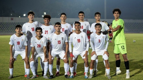 برتری پرگل نوجوانان مقابل چین تایپه