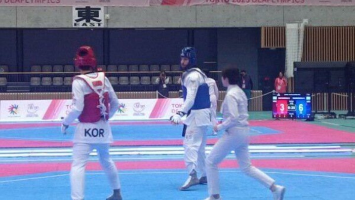 مدال برنز المپیک ناشنوایان برای بهزاد امیری