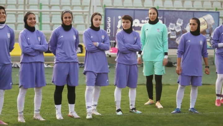 برگزاری نخستین تمرین تیم ملی فوتبال بانوان