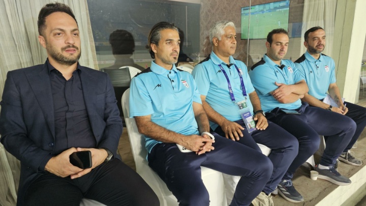 تساوی فلسطین و لبنان در حضور کادرفنی تیم ملی