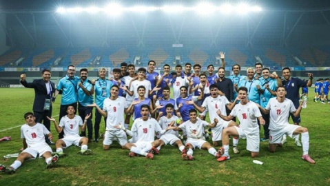 تمرکز کامل نوجوانان روی بازی با لبنان