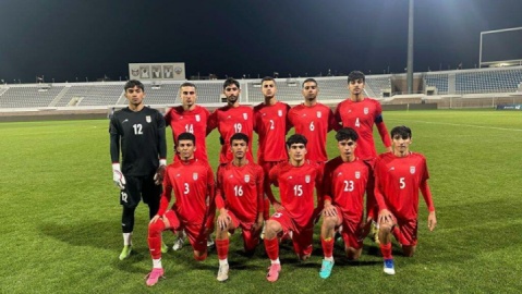 آخرین جلسه فنی نوجوانان پبش از بازی با لبنان