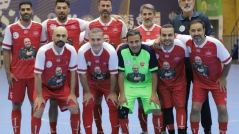 پیشکسوتان پرسپولیس نایب قهرمان جام شهدای اقتدار