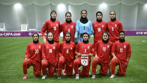 پیروزی دختران زیر18 سال مقابل ترکمنستان