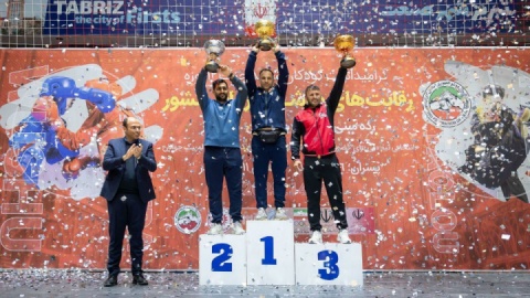 استان آذربایجان شرقی قهرمان رقابت‌های ووشو نونهالان و جوانان کشور شد