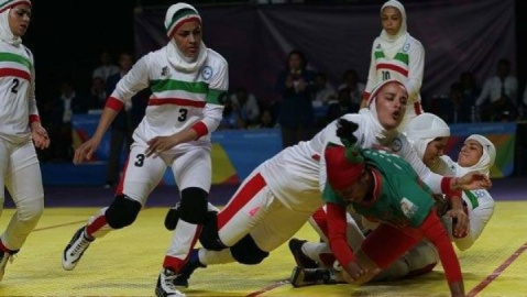 بانوان کبدی‌کار ایران با غلبه بر چالش‌ها سوم جهان شدند