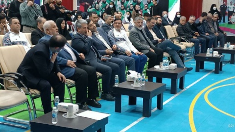 دنیامالی در مراسم بدرقه کاروان ورزش جوانان اعزامی به بازی های پاراآسیایی