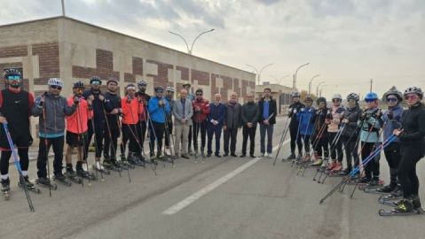 رولر اسکی؛ قزوین به مرکز آموزش و آماده‌سازی زمستانی کشور تبدیل میشود