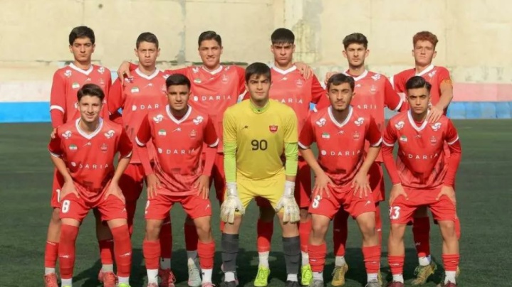 پیروزی خارج از خانه نوجوانان پرسپولیس مقابل شاهین