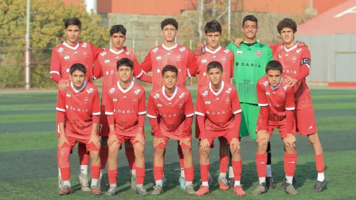 برد نونهالان پرسپولیس مقابل حامی