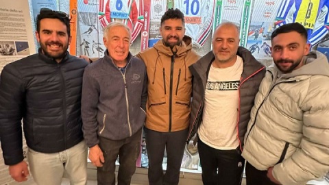 اسکی آلپاین | دیدار تیم ملی ایران با گوستاو تئونی در ایتالیا